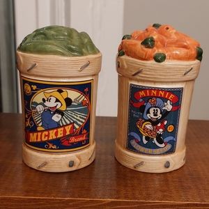 (Rare)Vintage Enesco Disney Salt&Pepper set